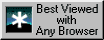 If you have problems with this site let me know the browser, version and the problem